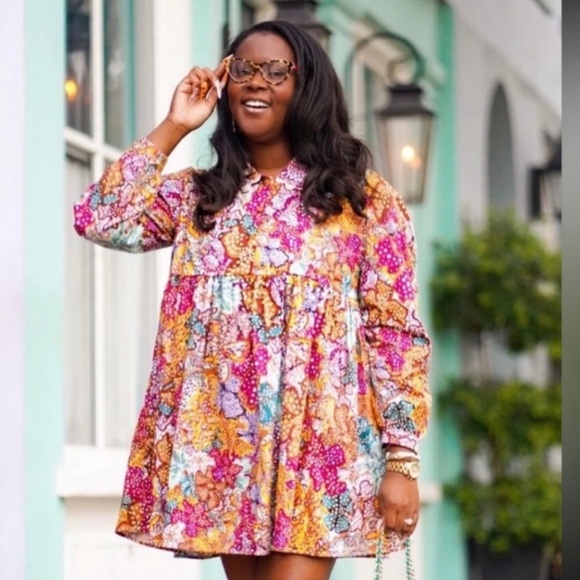 Kika Vargas Dresses & Skirts - Kika Vargas Multicolor Floral Dress